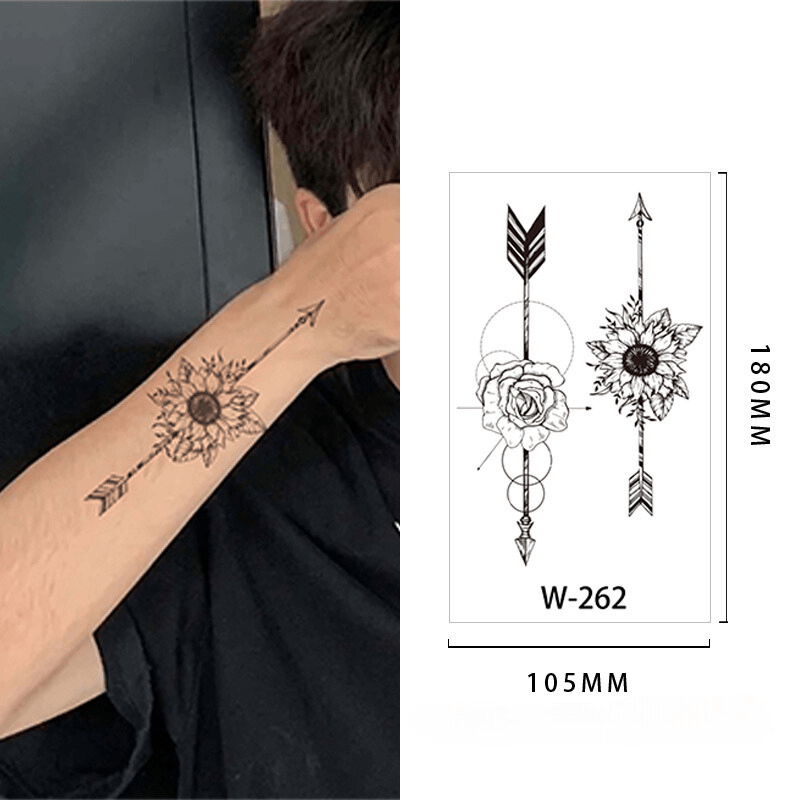 Arrow Semi-Permanent Tattoo SHIYUMO